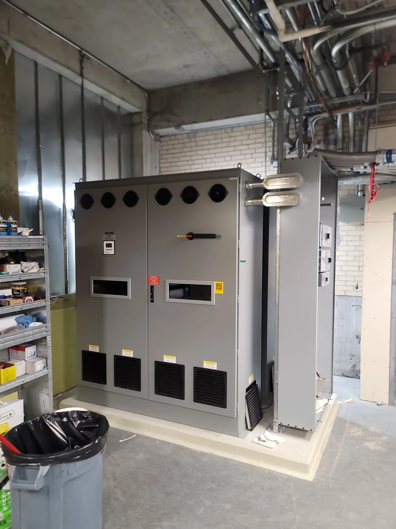 Hôpital Charles-Le Moyne — Mise en place de l’appareillage